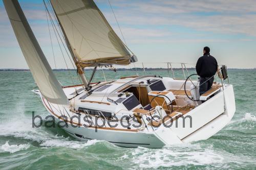 Dufour 350 tekniske specifikationer 